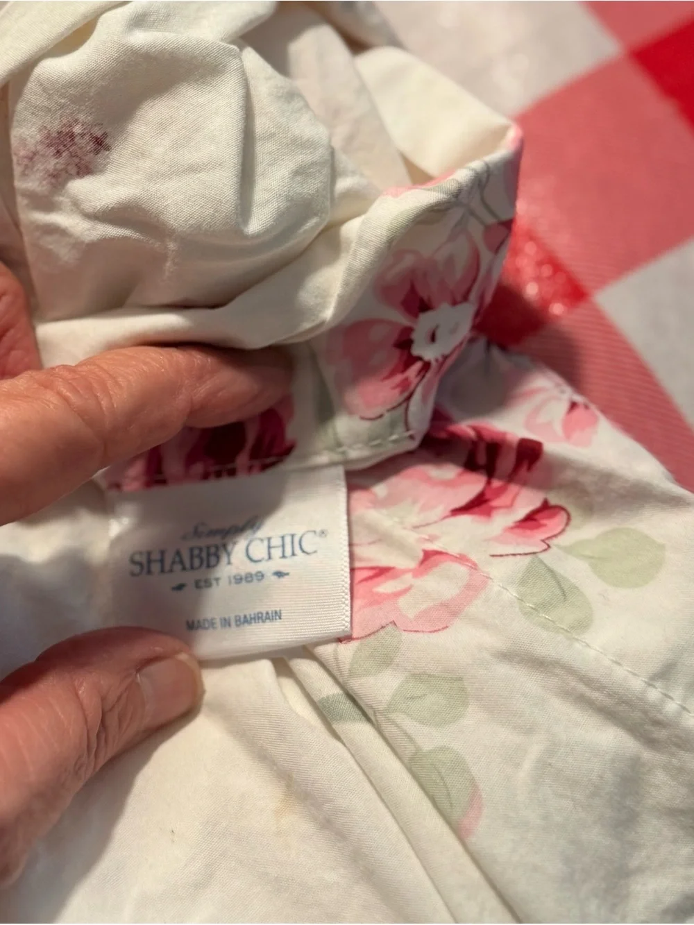 Simply Shabby Chic Retired Sun Bleached Queen Duvet Cover Mint